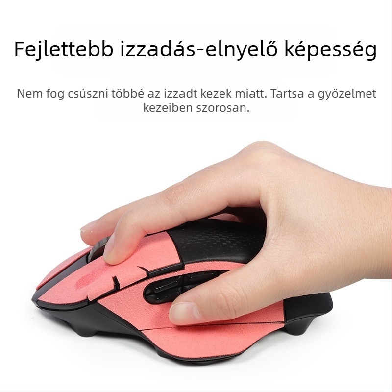 Logitech G604 csúszásmentes velúr egérpad, teljes fedés, hátoldal nedvszívó és védelem a szélek mentén