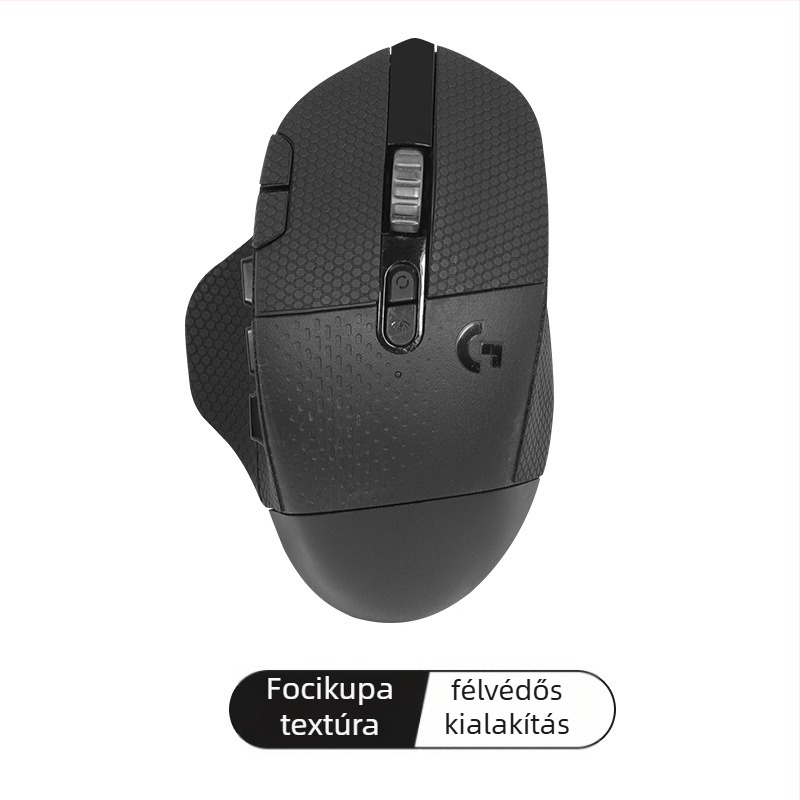 Logitech G604 csúszásmentes velúr egérpad, teljes fedés, hátoldal nedvszívó és védelem a szélek mentén