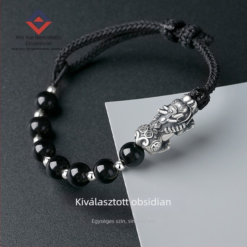 DIY kötélből készült karkötő, retro férfi stílus, kézzel készült, 2024 nyár, Fujian-Guangdong International Jewelry
