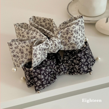 Banáncsipesz virágos gyöngy dizájnnal, kézzel készített, kevert anyagok, függőleges kontycsipesz nőknek, elegáns retro hajdísz