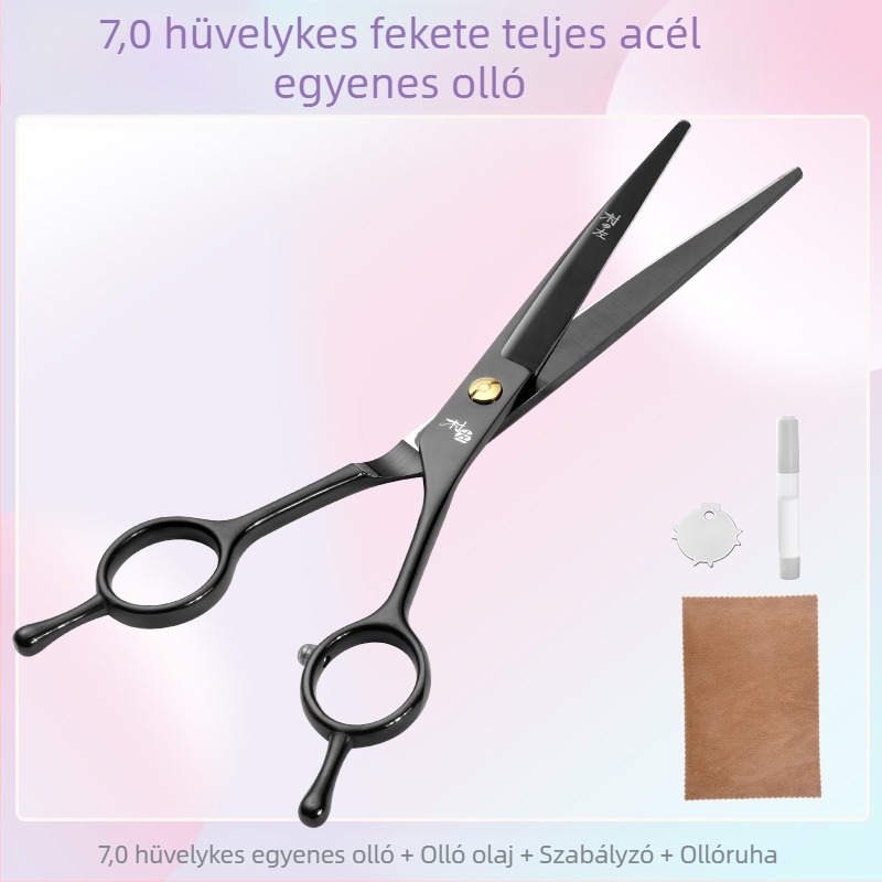 Ívelt kutyaszőr-gondozó olló készlet a szőr nyírásához