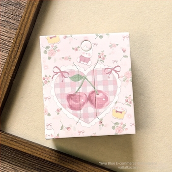 DIY ékszer kiegészítők papírból – hajcsipesz kártyák kartonra nyomtatott, cartoon motívum, friss és édes stílus