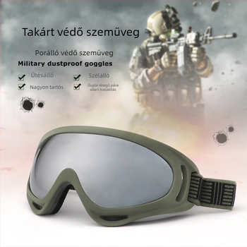 XA-030 sí szemüveg, PC anyag, 0° fok, fejpánttal kompatibilis, felnőtt kerékpározáshoz