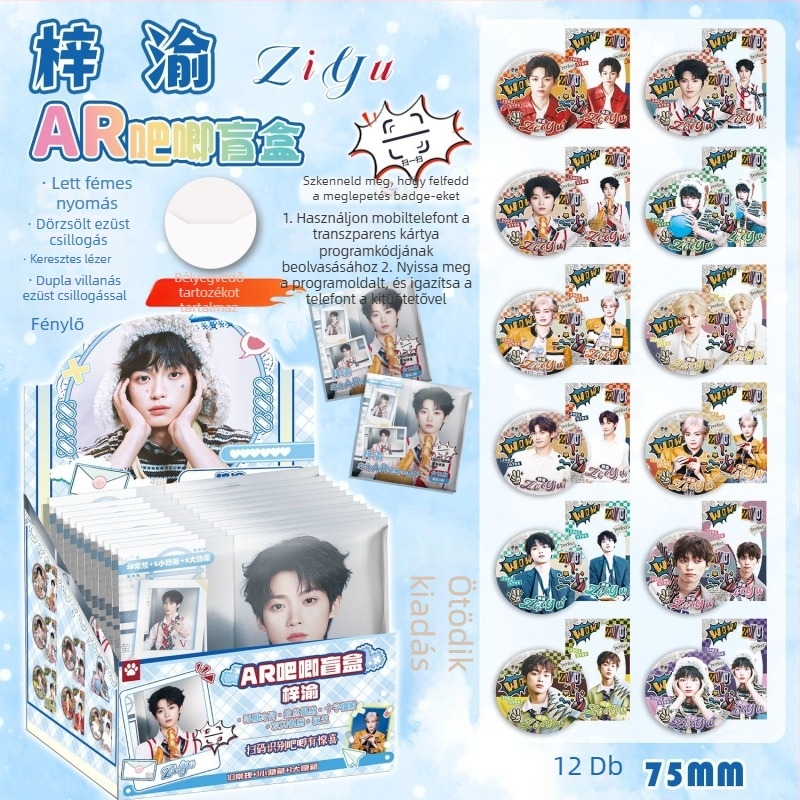 Vak doboz – Silver Onion Bar, ónlemez, nyomtatás, ajándékra kész