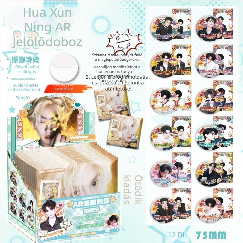 Vak doboz – Silver Onion Bar, ónlemez, nyomtatás, ajándékra kész