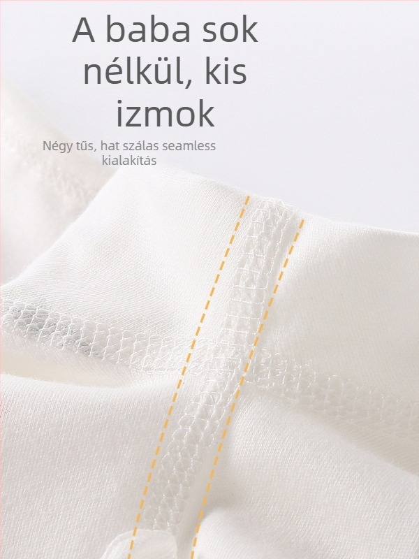Újszülött 100% pamut overál, pillangó mintával, hosszú ujjú, négy évszakos