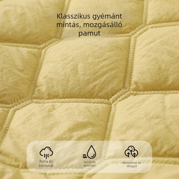 Újszülött overál, vastag steppelt pamut bélés, diagonális záródás, uniszex, hosszú ujjú