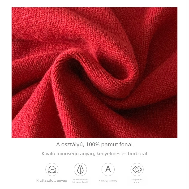 Kötött babajumpsuit tavasz–őszre, újszülötteknek és kicsiknek, uniszex