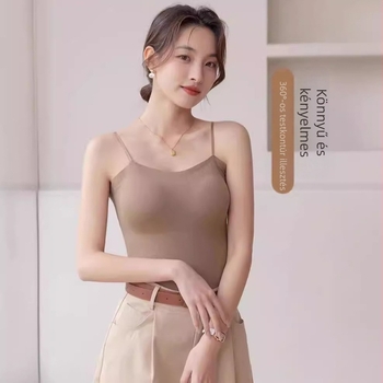 Kamisola hialuronsavval a bőr táplálására, karcsú fazon, sling-stílusú vállpántokkal, légáteresztő, beépített melltámasz