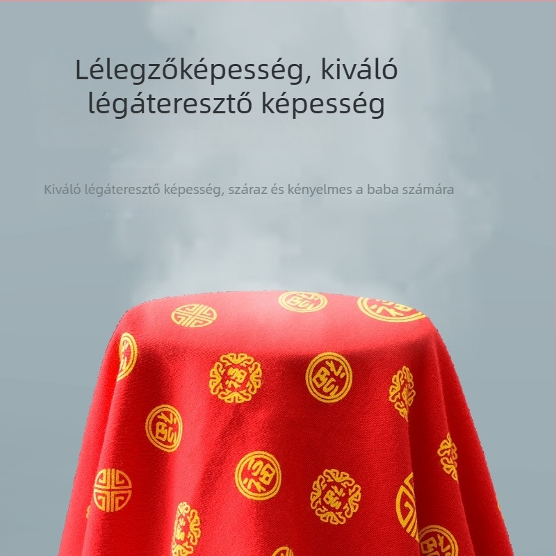 Pamutból készült újszülött wrap törölköző — újszülötteknek, mintázatok: állatok, mesefigurák, virágok, geometria, őszi 2024