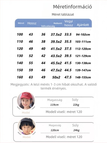 Gyerekeknek készült hosszú ujjú póló koreai stílusban, 100% pamut, kerek nyakú