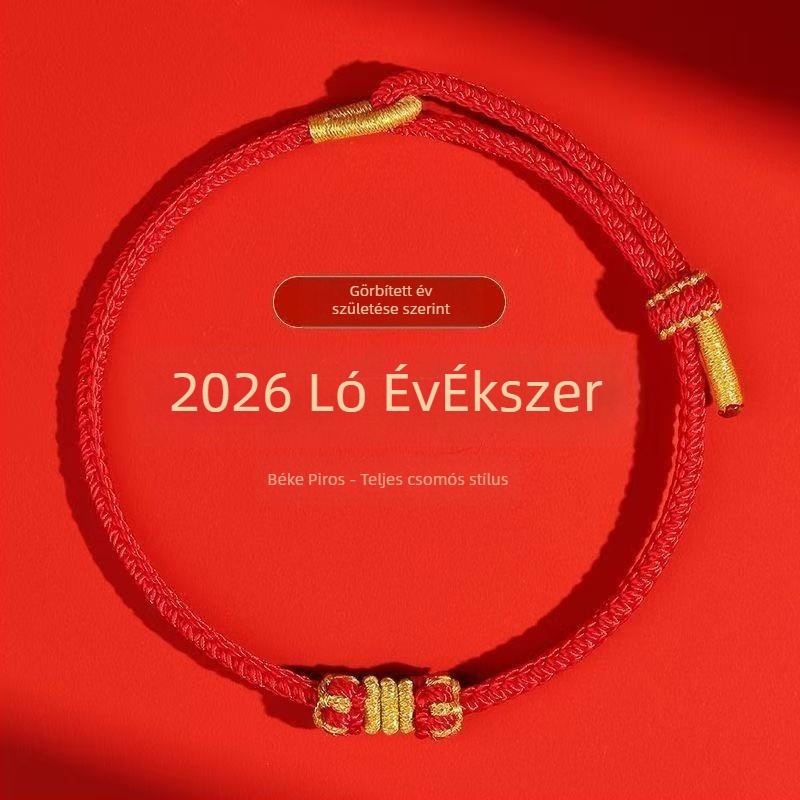 Kordból készült karkötő, kézzel szőtt, etnikus stílus, uniszex; szövési technika, 2025 ősz kiadás; egyedi csomagolás.