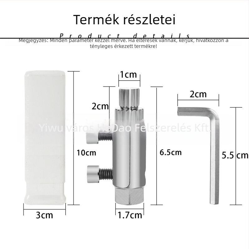 Hedaohardware 5 részes szétszerelő készlet csaptelep és csővezetékek meneteinek kivonásához – univerzális kivonók, anyagok PP/TPR/szénacél