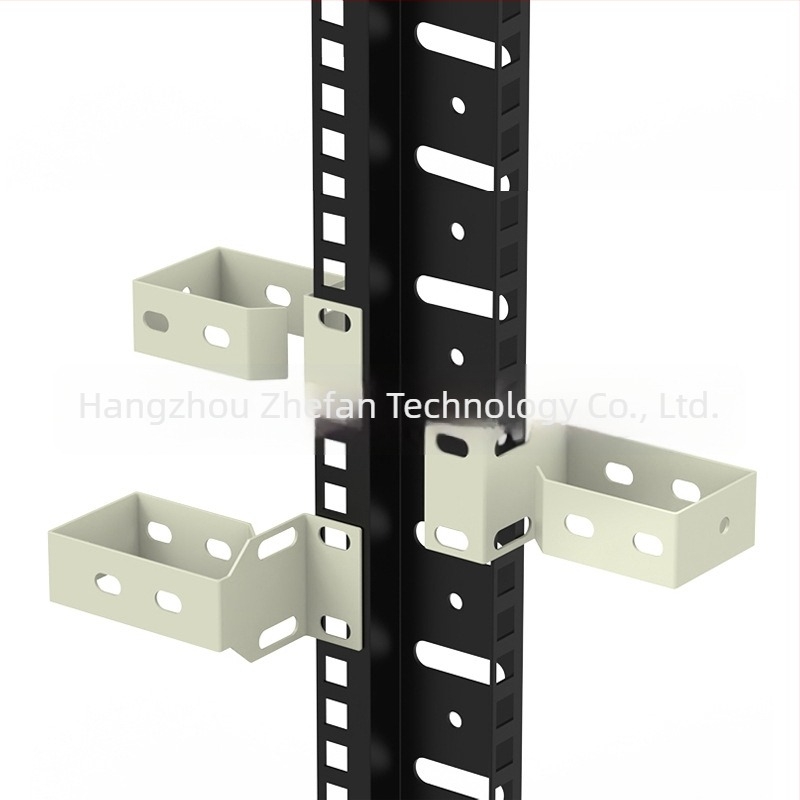 Szekrényhez való fém kábelkezelő gyűrű, Zhefan, hidegen hengerelt acélból, kábelezéshez és elosztáshoz