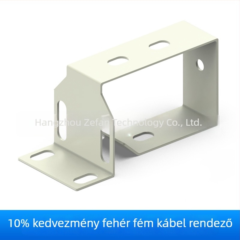 Szekrényhez való fém kábelkezelő gyűrű, Zhefan, hidegen hengerelt acélból, kábelezéshez és elosztáshoz