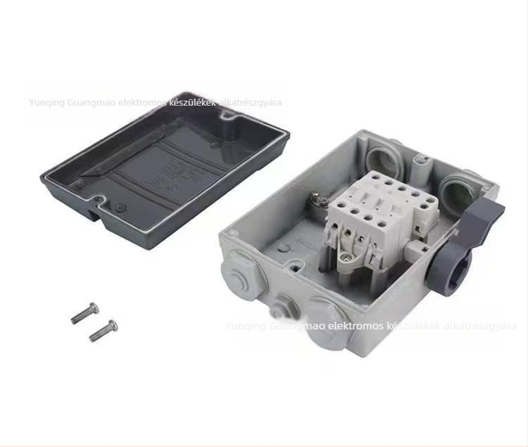 Öntött alumínium izolációs kapcsoló doboz, kültéri vízálló kapcsoló- és csatlakozó doboz