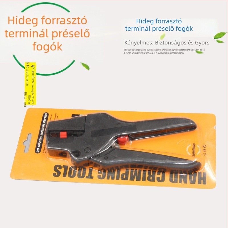 Kétvezetékes terminálszett, 200 db, hidegpreselt érintkezők, vörösréz érintkezés, PVC szigetelés