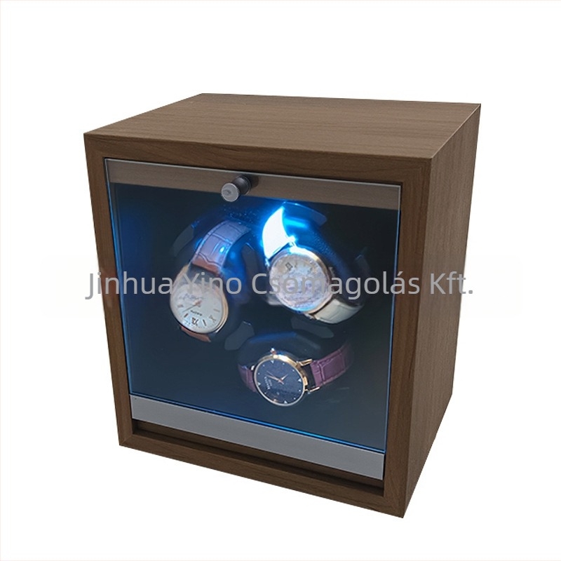 3 órás automata óratartó forgó motorral, beépített lítium akkumulátorral, 3 üzemmód, fedél nyitásakor leáll, környezeti fényérzékelő