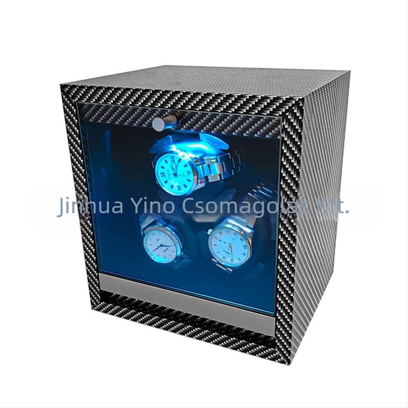 3 órás automata óratartó forgó motorral, beépített lítium akkumulátorral, 3 üzemmód, fedél nyitásakor leáll, környezeti fényérzékelő