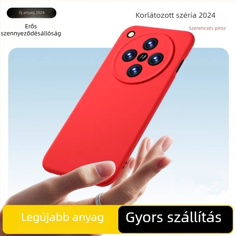 OPPO Find X8 Ultra telefonvédő tok folyékony szilikonból, teljes lefedettség, kopásálló, ütésálló, ujjlenyomat-mentes