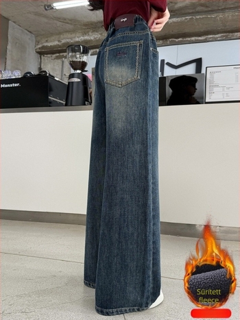 Lányok téli fleece-bélelt nadrág - magas derék, elasztikus öv, egyszínű, 8 évesnél idősebb gyermekeknek.