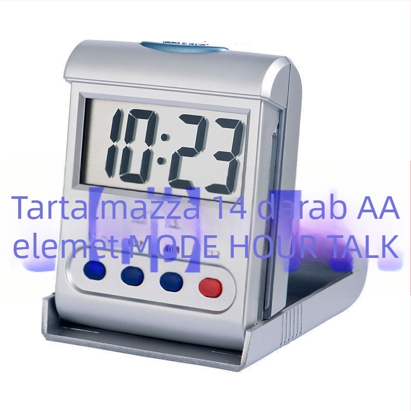 Asztali óra automata mechanizmussal (műanyag ház, Wind stílus)