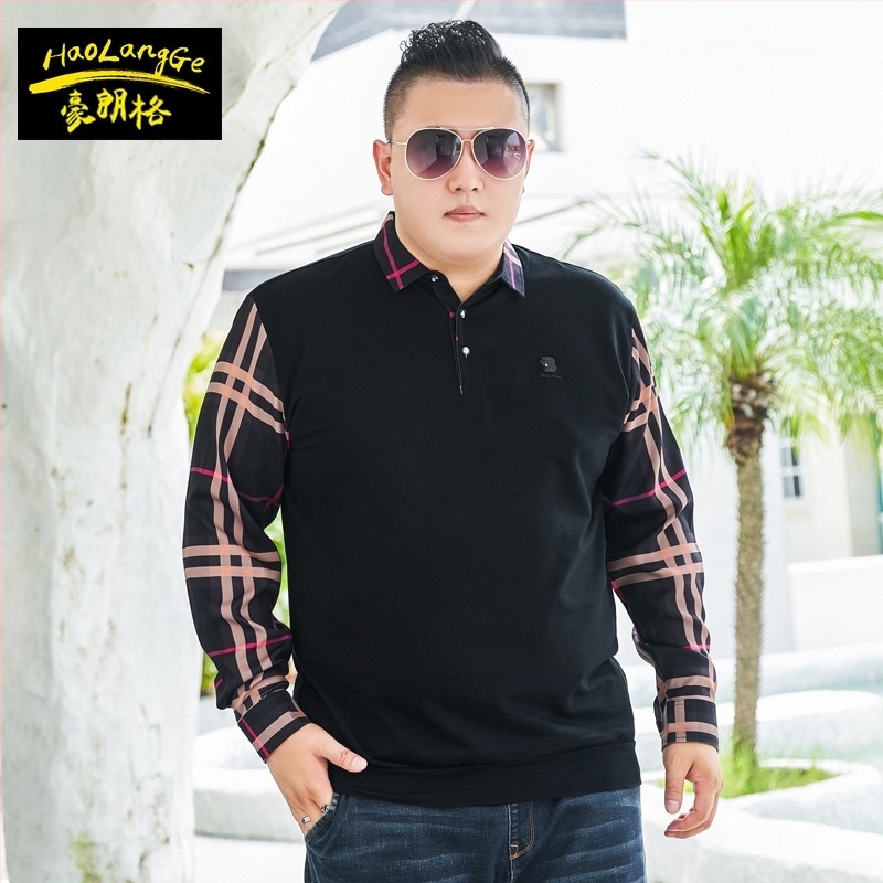 Férfi plusz méretű hosszú ujjú pulóver galléros, laza szabású, viszkóz fonalból, 70% viszkóz, 350–400 g, négy évszakos viselet