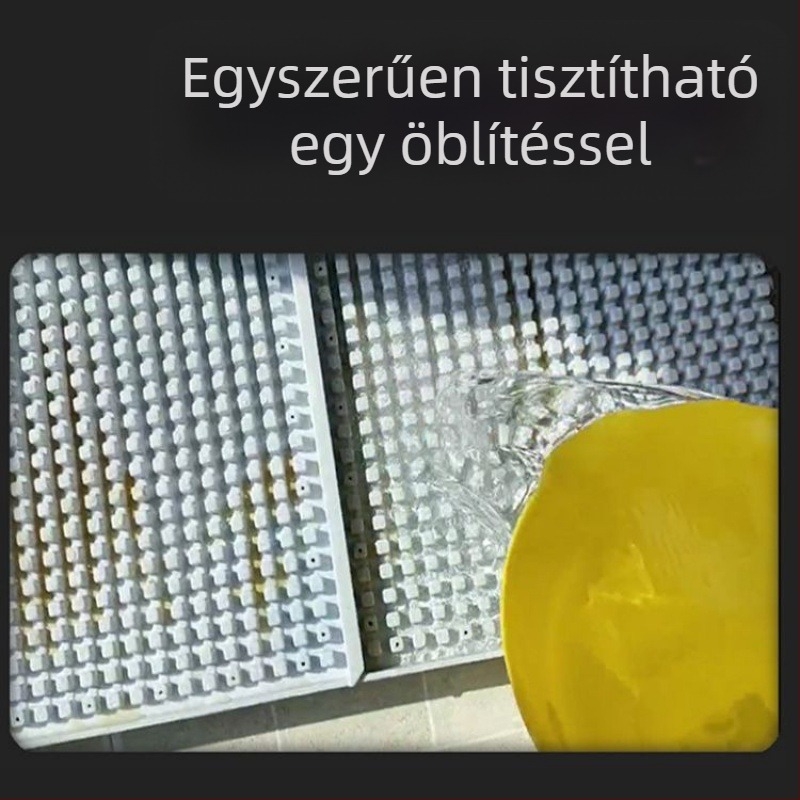 Kutyatoalett automatikus tisztítással és vizelésre tanító tálcával — Anyag: Egyéb; Nem importált; Nincs hivatalos magán márka; Nem ajándék