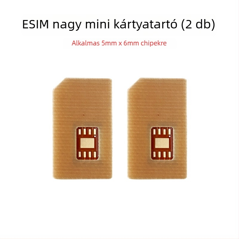 Okosóra eSIM–NanoSIM adapter PCB, magas hőmérséklet-tűrés, DIY készlet, USB 1.1 interfész