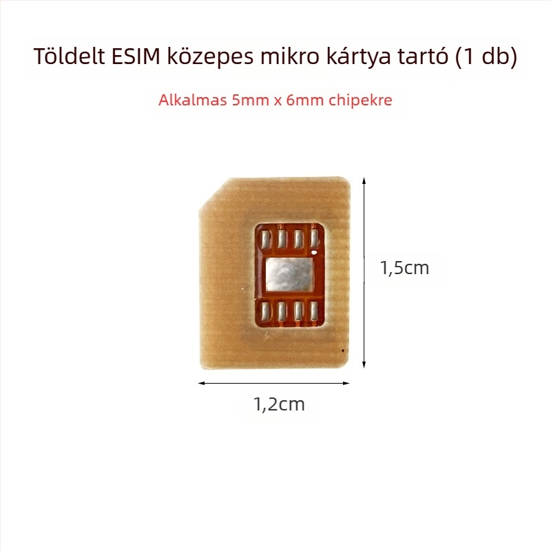Okosóra eSIM–NanoSIM adapter PCB, magas hőmérséklet-tűrés, DIY készlet, USB 1.1 interfész