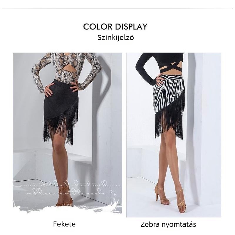 Táncruházat: Latin tánc ruha keresztbe tett hátsó szegéllyel; Anyag: Corduroy; Összetétel: Linen
