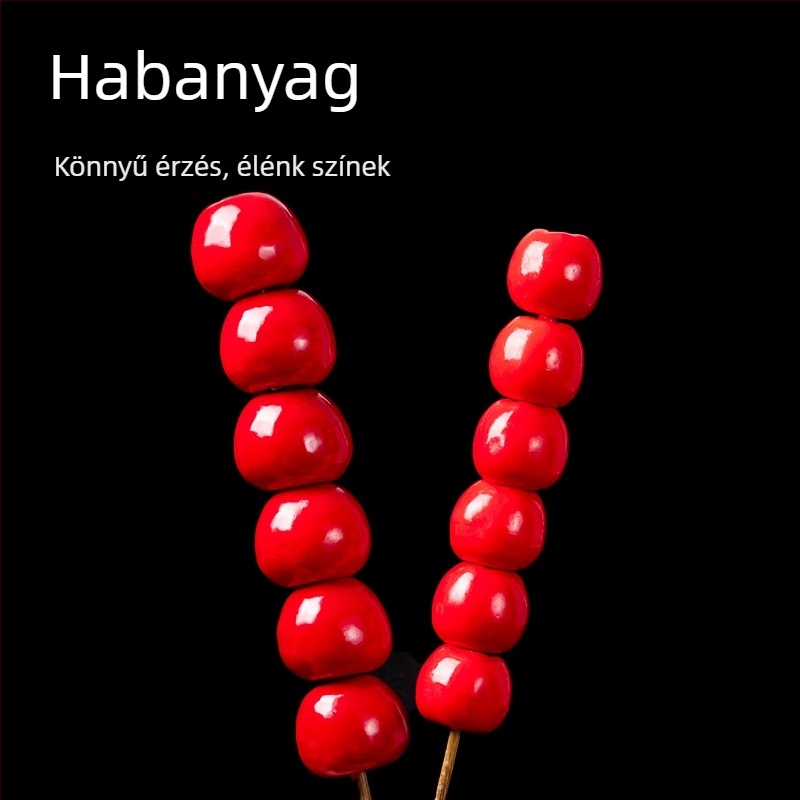 Wengui — Fruit Skewers sorozat — Szimulált gyümölcsök — Kivitelezés: fél kézi és fél gépi — Testreszabás elérhető