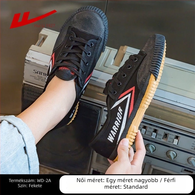 Vászon edzőcipők mozgáshoz – könnyűek, csúszásmentesek, kopásállóak, vulkanizált gumi talppal