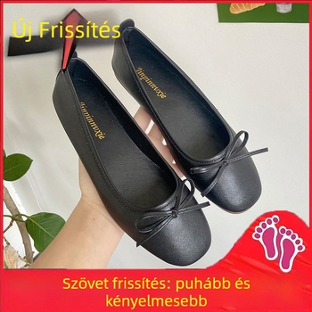 Női mokaszsin lapos cipő négyzetes orral, felső rész mikroszálas bőr, alacsony sarok 1–3 cm, slip-on