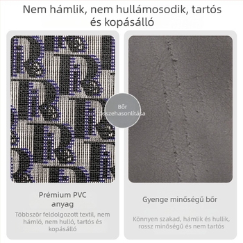 Smink- és neszesszeres táska – városi minimalist stílus, geometrikus mintázat, poliészter anyag, Tide silk márka, 2025 tavasz, hordozható kozmetikai táska