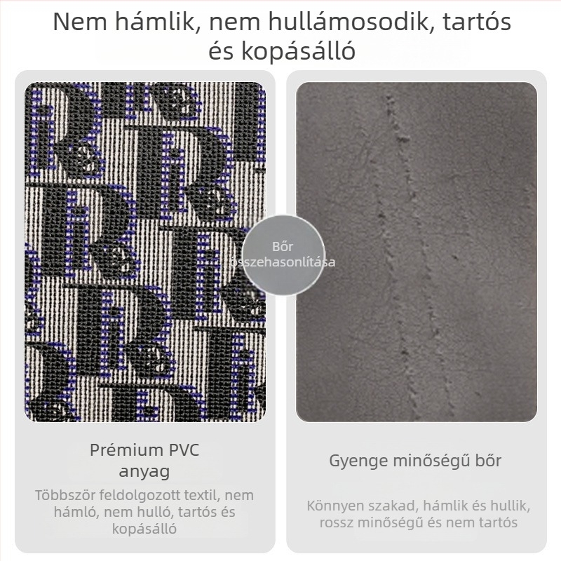 Smink- és neszesszeres táska – városi minimalist stílus, geometrikus mintázat, poliészter anyag, Tide silk márka, 2025 tavasz, hordozható kozmetikai táska