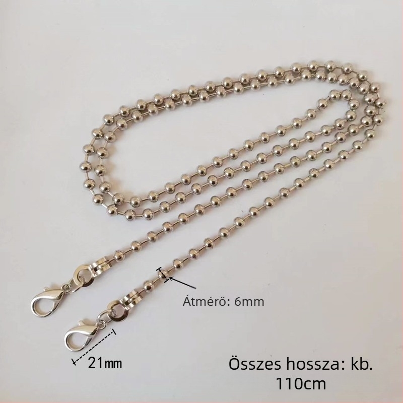 Zsákpánt / vállpánt, fém, vízálló, ultra könnyű, kopásálló, terheléscsökkentés