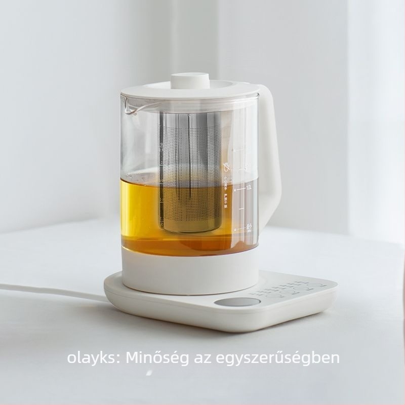 Health Pot Olk-ysh1000a-1, 1–1.5 L kapacitás, boroszilikát üvegből készült test, mikroprocesszoros vezérlés, elektronikus termosztát