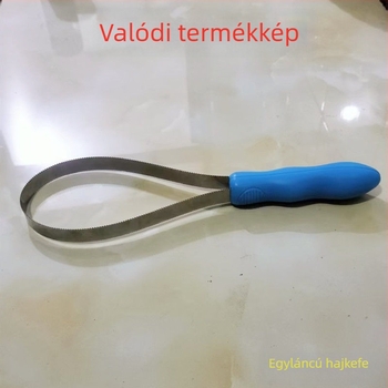 Rozsdamentes acélból készült kutyaszőr eltávolító eszköz – hosszú szőrű kutyák ápolása, szőr eltávolítása és a szőrzet ritkítása, licencelt márka Yiming jingren