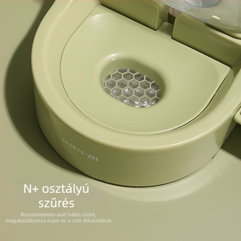 Macska vízadagoló - hordozható, áram nélküli, márka ZH-MPETS, kiegészítő háziállatok számára