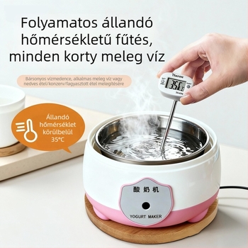 Macska itató automata működés, állandó hőmérsékletű, 304 rozsdamentes acél, Ma LaXi márka