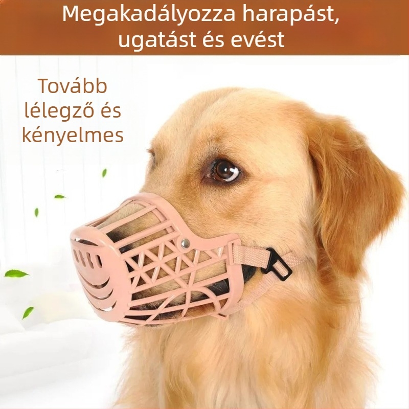 Kutyaszájkosár harapás és ugatás megelőzésére — Friendly, kód: Qw, anyag: Egyéb, importált: Nem