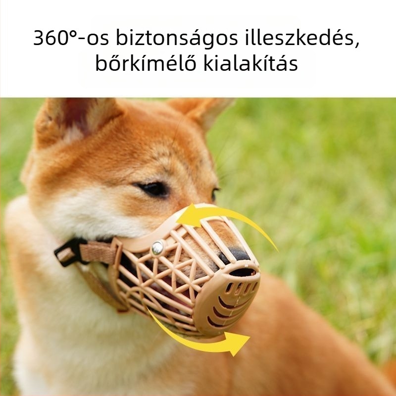 Kutyaszájkosár harapás és ugatás megelőzésére — Friendly, kód: Qw, anyag: Egyéb, importált: Nem