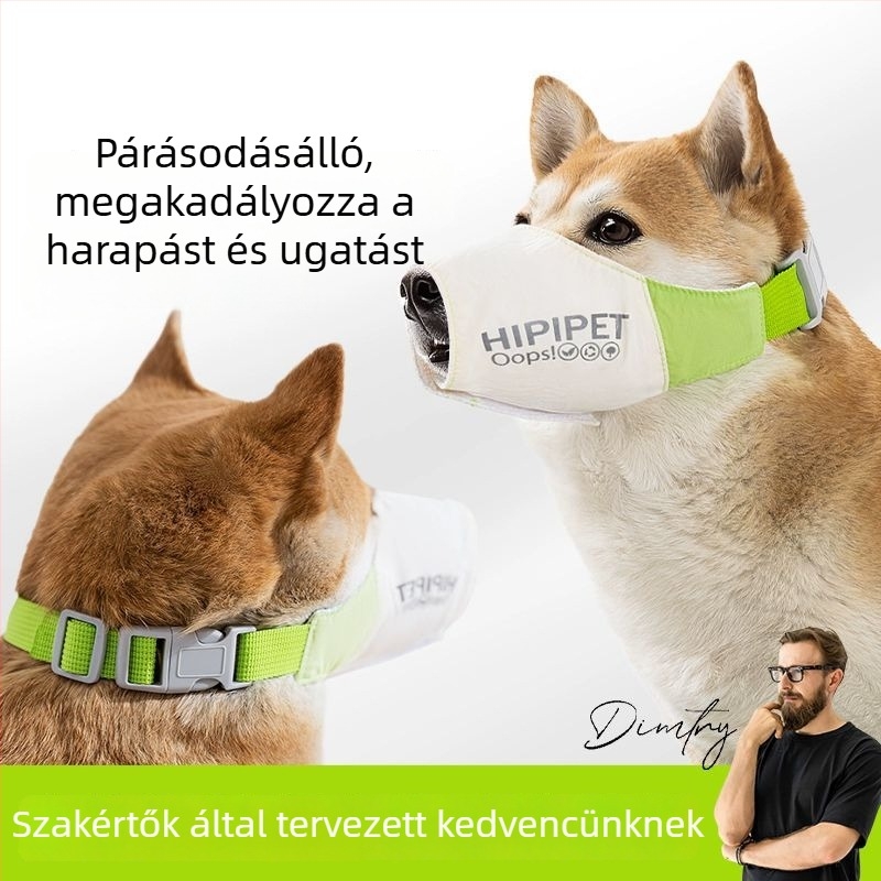Kutyaszájkosár harapás és ugatás megelőzésére, anti-evő eszköz, nem eltávolítható dizájn