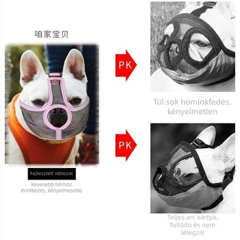 Nylon kutyaszájkos – OEM márka, 200 db/doboz, harapásvédő, lenyelés elleni védelem