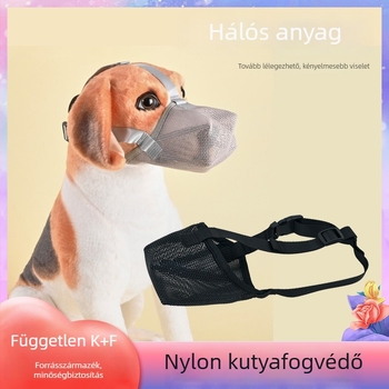 Szilikon kutyaszájkos – légáteresztő, ugatási és harapási kontroll, 10+ darabos csomagolás, kizárólagos export