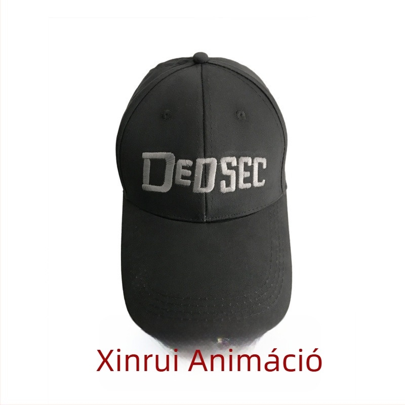 Watch Dogs cosplay sapka és fejre szerelt maszk, pamut anyag, graffiti minta, porvédő, alkalmas szerepjátékhoz