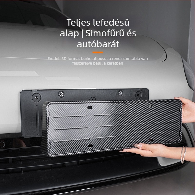 Rendszám világítás keret védőfedéllel – Plastic+; kompatibilis SU7; Modell Ideal L6/L7/L8/L9, 009897; Cikkszám 096969