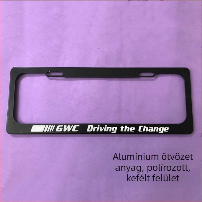Ausztrál rendszámtábla keret, alumínium ötvözet, Modell 3210, Cikkszám 331264