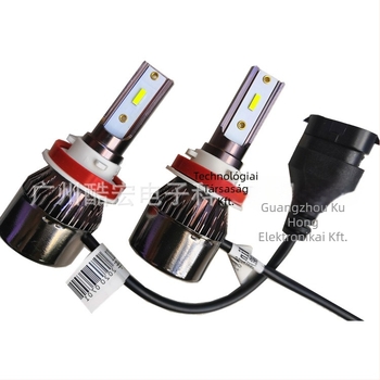 H11 LED ködfényszóró autóhoz, 12V, 38W, 3000 lm, IP68
